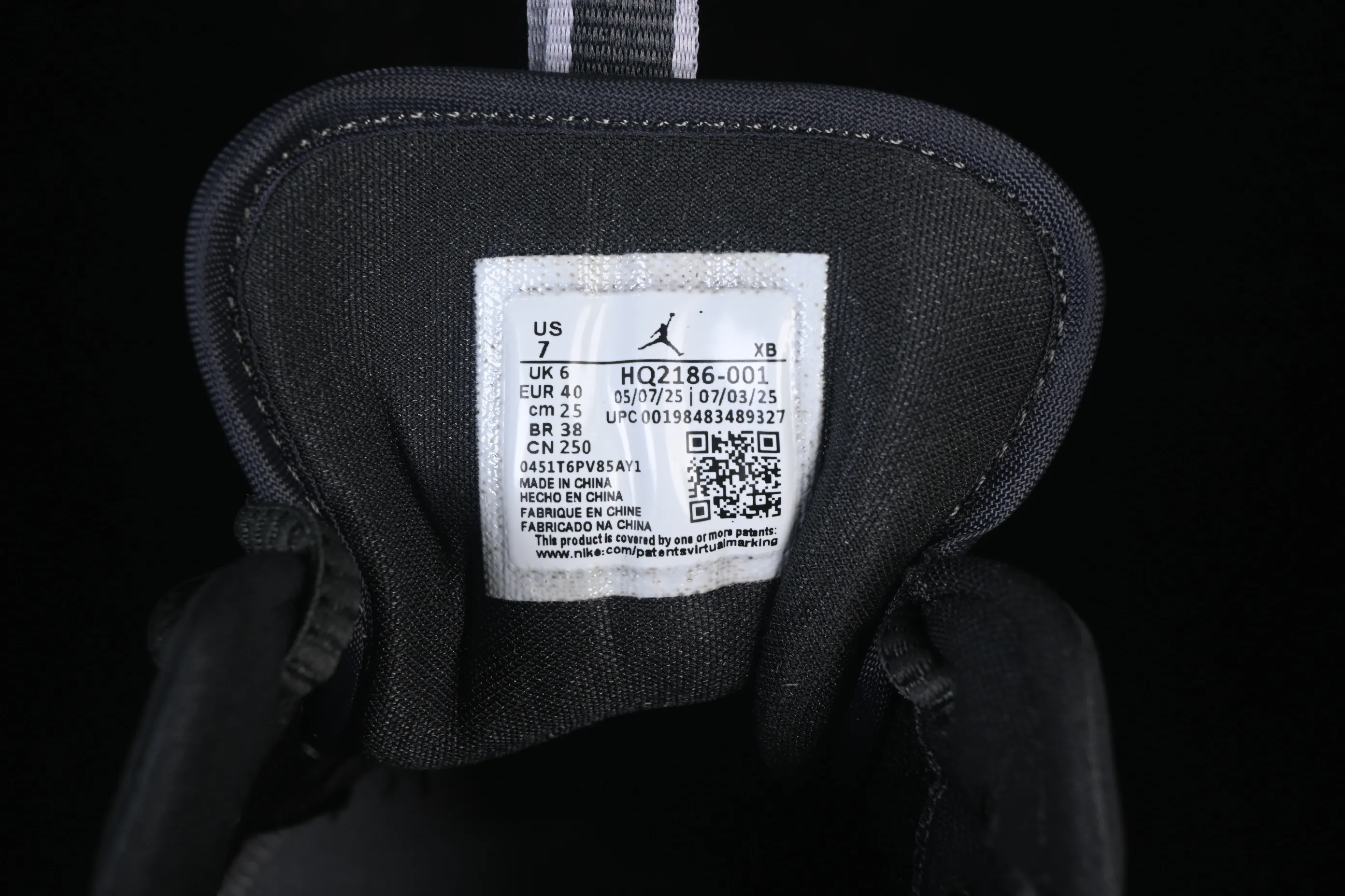 All categories Air Jordan Jordan series basketball shoes Air Jordan 1 Low Air Jordan 1 Low "MM V3" AJ1 Joe 1 space gray low-top cultural and casual sneakers HQ2186-001